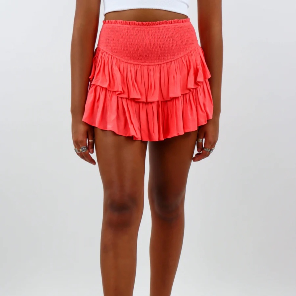 Sunshine Daydream Skirt | Coral